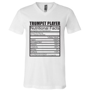 Funny Trumpet Gift For Trumpet Player V-Neck T-Shirt