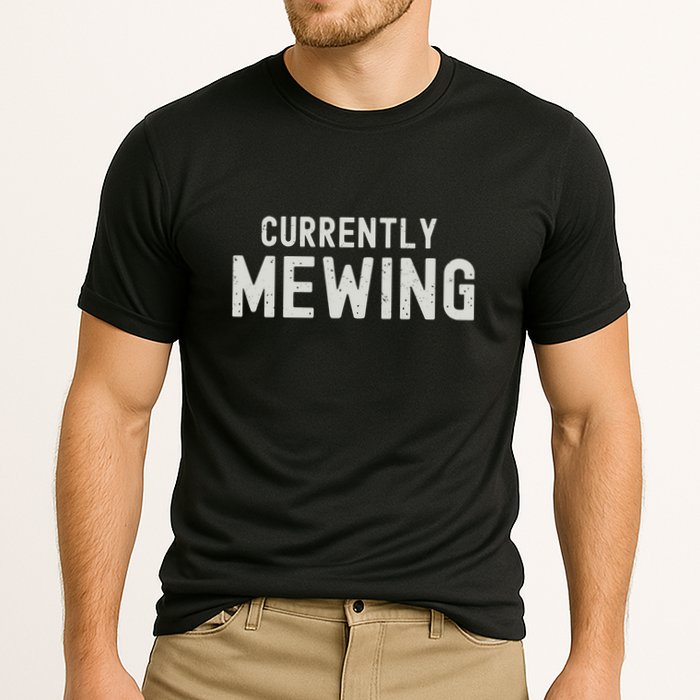 Funny That Go Hard Currently Mewing Performance Shirt