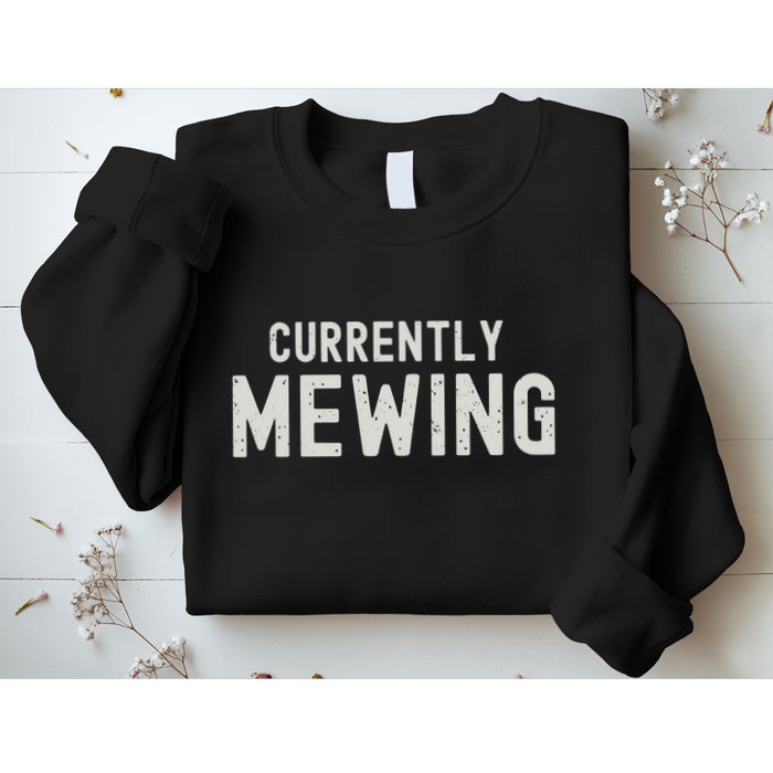 Funny That Go Hard Currently Mewing Sweatshirt