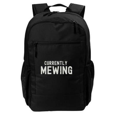 Funny That Go Hard Currently Mewing Backpack