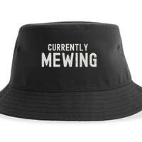 Funny That Go Hard Currently Mewing Sustainable Bucket Hat