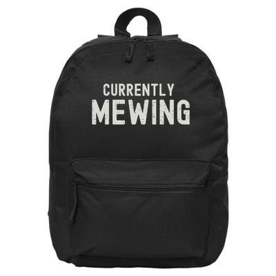 Funny That Go Hard Currently Mewing 16 in Basic Backpack