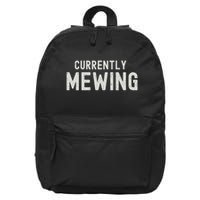 Funny That Go Hard Currently Mewing 16 in Basic Backpack