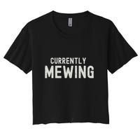 Funny That Go Hard Currently Mewing Crop Top