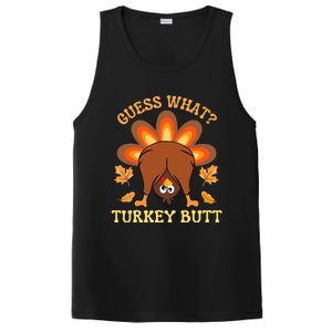 Funny Thanksgiving Guess What Turkey Butt PosiCharge Competitor Tank