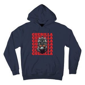 Funny tactical gorilla guerilla with night vision and helmet  Tall Hoodie