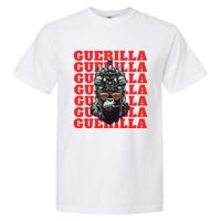 Funny tactical gorilla guerilla with night vision and helmet  Garment-Dyed Heavyweight T-Shirt