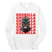 Funny tactical gorilla guerilla with night vision and helmet  Long Sleeve Shirt