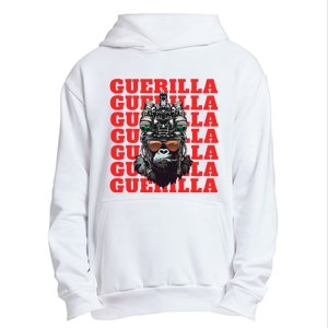 Funny tactical gorilla guerilla with night vision and helmet  Urban Pullover Hoodie