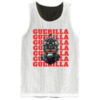 Funny tactical gorilla guerilla with night vision and helmet  Mesh Reversible Basketball Jersey Tank