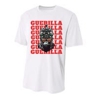 Funny tactical gorilla guerilla with night vision and helmet  Performance Sprint T-Shirt