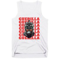 Funny tactical gorilla guerilla with night vision and helmet  Tank Top