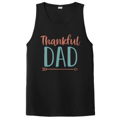 Funy Thankful Grateful Blessed Dad Cute Gift Funny Thansgiving Gift PosiCharge Competitor Tank