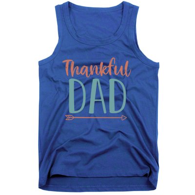 Funy Thankful Grateful Blessed Dad Cute Gift Funny Thansgiving Gift Tank Top