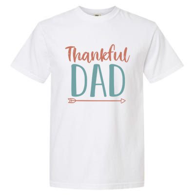 Funy Thankful Grateful Blessed Dad Cute Gift Funny Thansgiving Gift Garment-Dyed Heavyweight T-Shirt