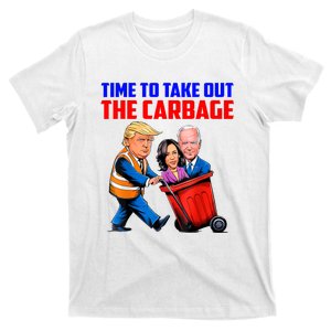 Funny Trump Garbage Time To Take Out The Garbage Election T-Shirt