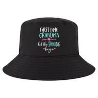 First Time Grandma Let The Spoiling Begin New 1st Time Cool Comfort Performance Bucket Hat