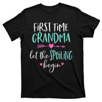 First Time Grandma Let The Spoiling Begin New 1st Time T-Shirt