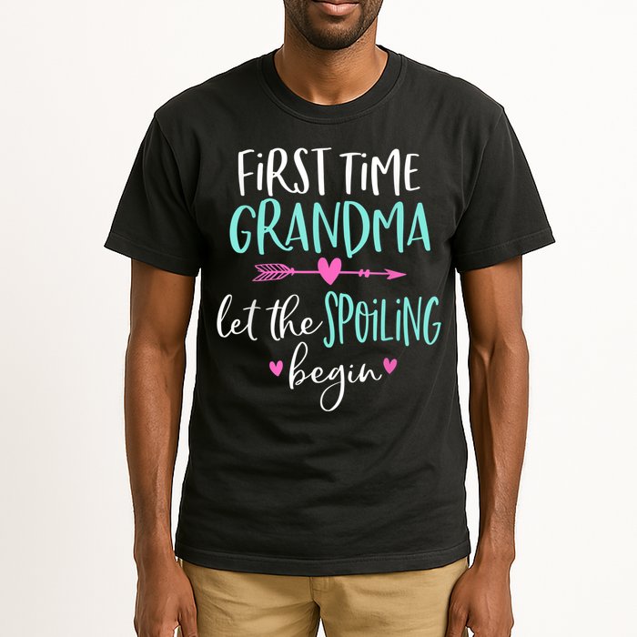 First Time Grandma Let The Spoiling Begin New 1st Time Tall T-Shirt