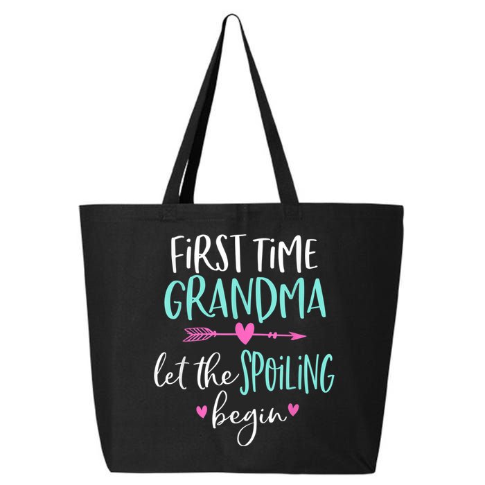 First Time Grandma Let The Spoiling Begin New 1st Time 25L Jumbo Tote