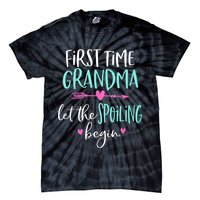 First Time Grandma Let The Spoiling Begin New 1st Time Tie-Dye T-Shirt