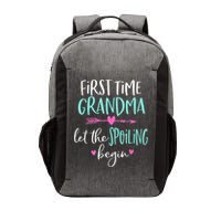First Time Grandma Let The Spoiling Begin New 1st Time Vector Backpack