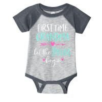 First Time Grandma Let The Spoiling Begin New 1st Time Infant Baby Jersey Bodysuit