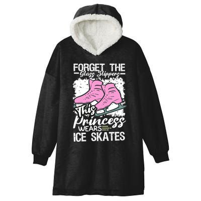 Forget The Glass Slippers This Princess Wear Ice Skate Hooded Wearable Blanket