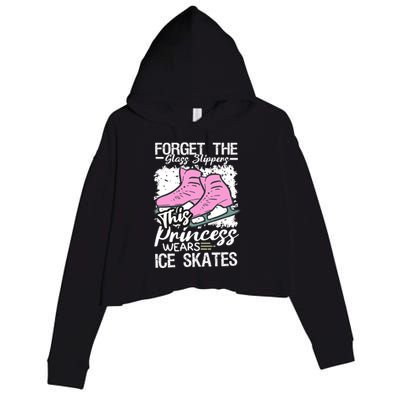 Forget The Glass Slippers This Princess Wear Ice Skate Crop Fleece Hoodie