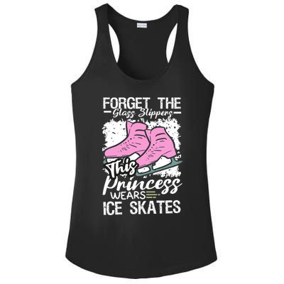 Forget The Glass Slippers This Princess Wear Ice Skate Ladies PosiCharge Competitor Racerback Tank