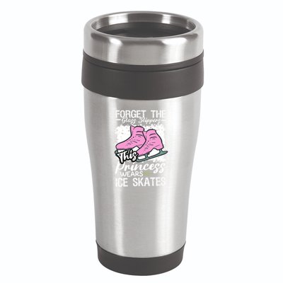 Forget The Glass Slippers This Princess Wear Ice Skate 16oz Travel Tumbler