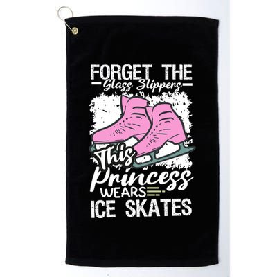 Forget The Glass Slippers This Princess Wear Ice Skate Golf Towel