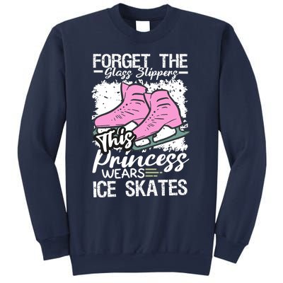 Forget The Glass Slippers This Princess Wear Ice Skate Sweatshirt