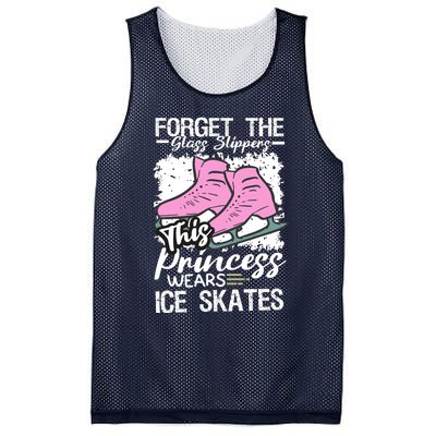 Forget The Glass Slippers This Princess Wear Ice Skate Mesh Reversible Basketball Jersey Tank