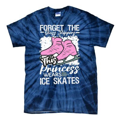 Forget The Glass Slippers This Princess Wear Ice Skate Tie-Dye T-Shirt