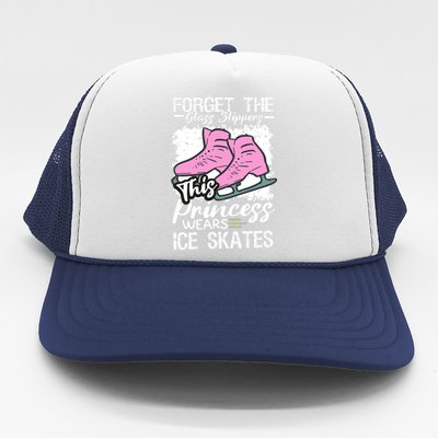 Forget The Glass Slippers This Princess Wear Ice Skate Trucker Hat