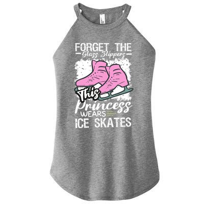 Forget The Glass Slippers This Princess Wear Ice Skate Women's Perfect Tri Rocker Tank