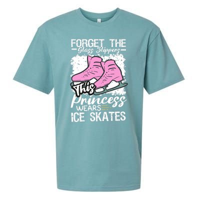 Forget The Glass Slippers This Princess Wear Ice Skate Sueded Cloud Jersey T-Shirt