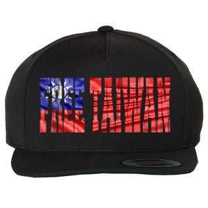 Free Taiwan Gift Wool Snapback Cap