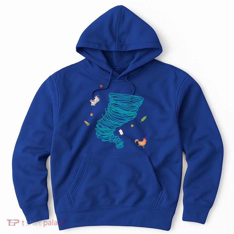 Funny Tornado Gift Weather Twister Hurricane Gift Hoodie