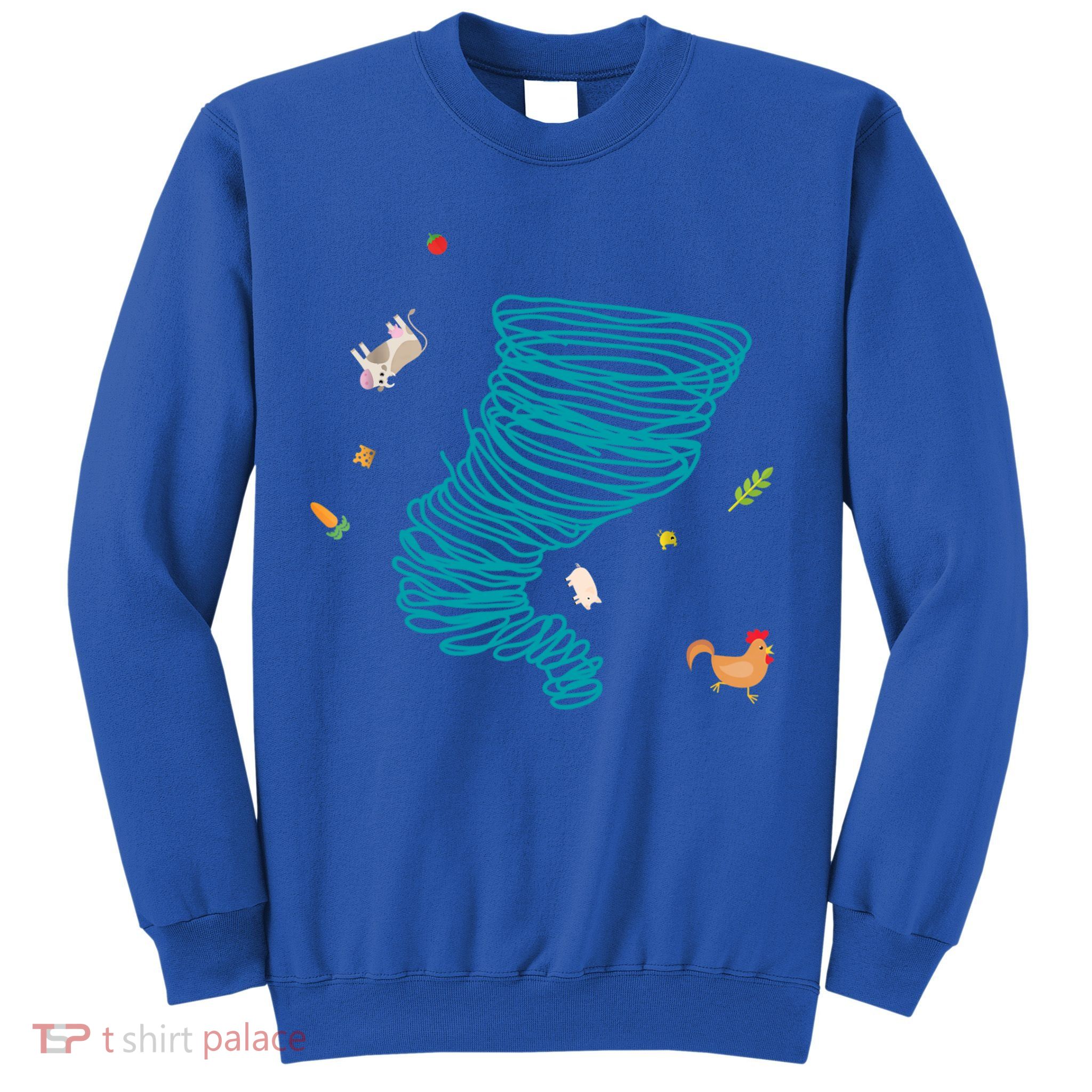 Funny Tornado Gift Weather Twister Hurricane Gift Sweatshirt