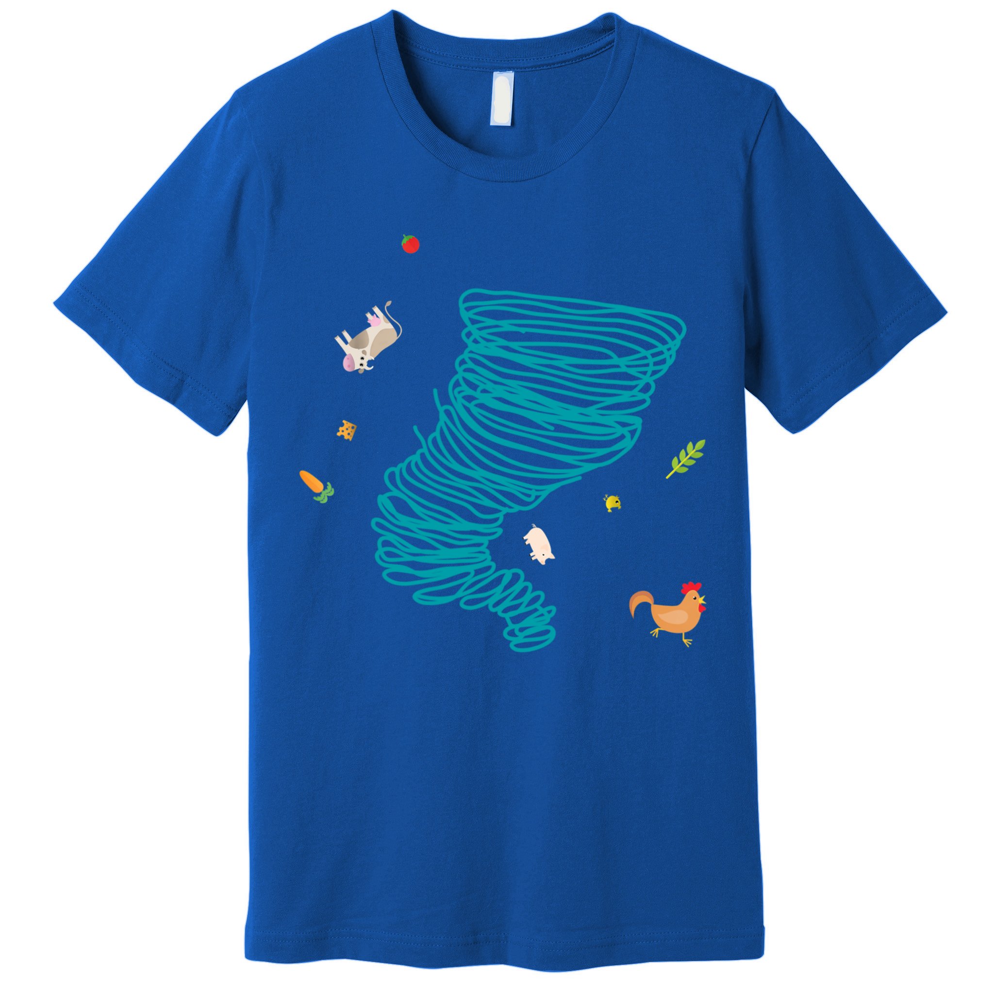 Funny Tornado Gift Weather Twister Hurricane Gift Premium T-Shirt