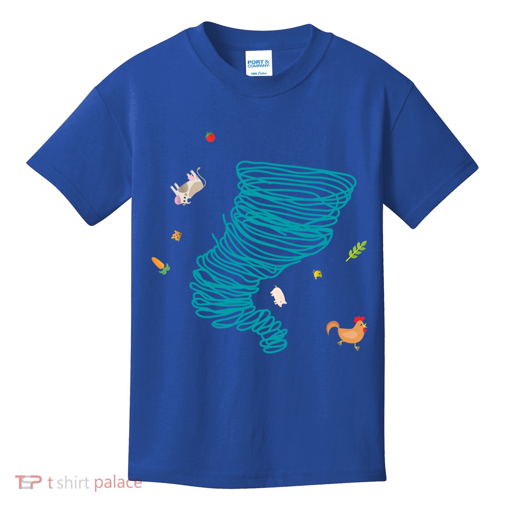 Funny Tornado Gift Weather Twister Hurricane Gift Kids T-Shirt