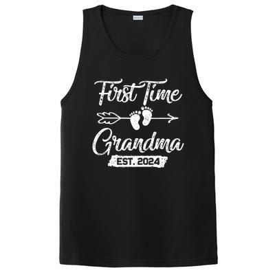 First Time Grandma 2024 Mothers Day Soon To Be Grandma 2024 PosiCharge Competitor Tank