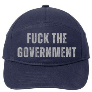 Fuck The Government 7-Panel Snapback Hat