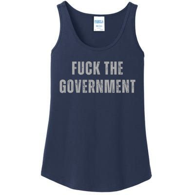 Fuck The Government Ladies Essential Tank