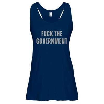 Fuck The Government Ladies Essential Flowy Tank