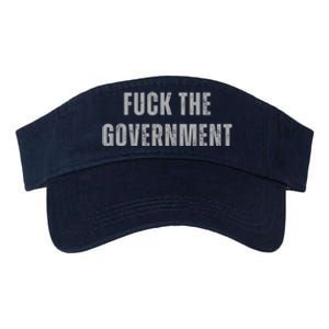 Fuck The Government Valucap Bio-Washed Visor