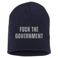 Fuck The Government Short Acrylic Beanie