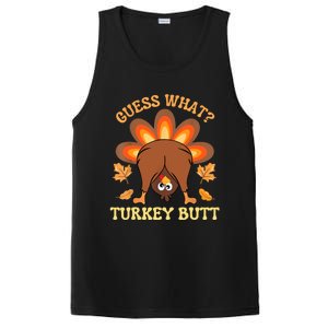 Funny Thanksgiving Guess What Turkey Butt PosiCharge Competitor Tank